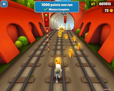 Adrenalina e aventura pelos trilhos da app Subway Surfers